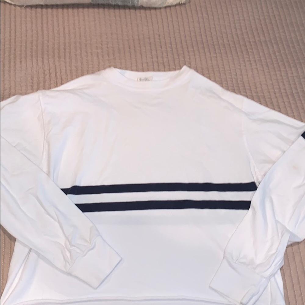 Cute brandy long sleeve with stripes